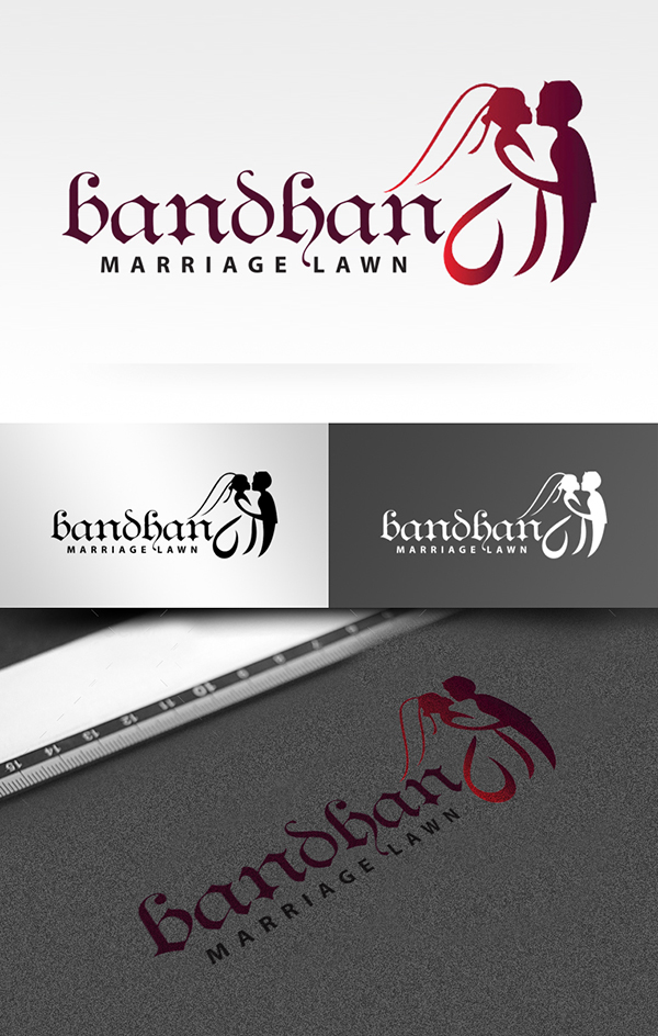 Luxury Wedding Logo Template Preview - 1