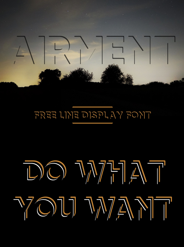 Airment Free Font
