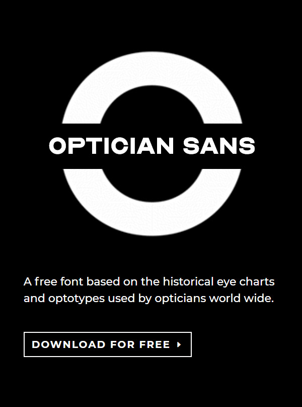 OPTICIAN SANS Free Font