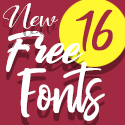 Post thumbnail of 16 New Beautiful Free Fonts for Graphic Designers
