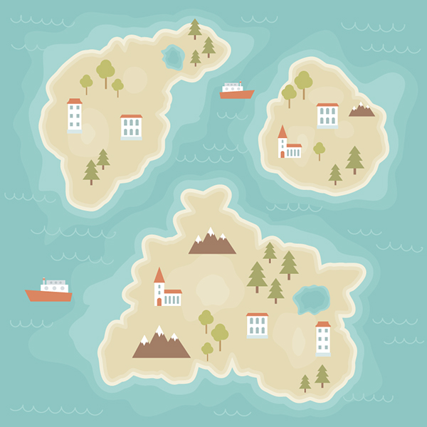 How to Create a Cartoon Map Illustration in Adobe Illustrator