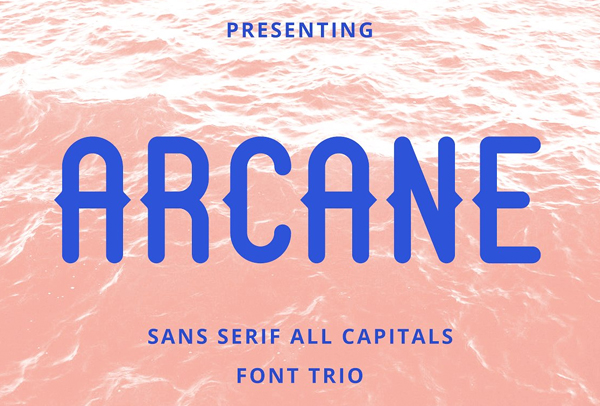 Arcane Sans Free Font