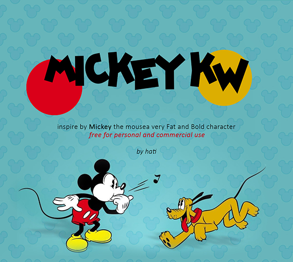 Mickey kw Free Font