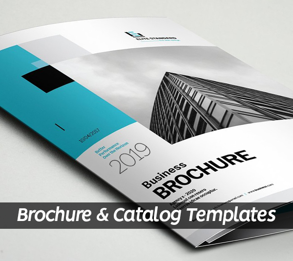 21 New Creative Brochure and Catalog Templates for Inspiration