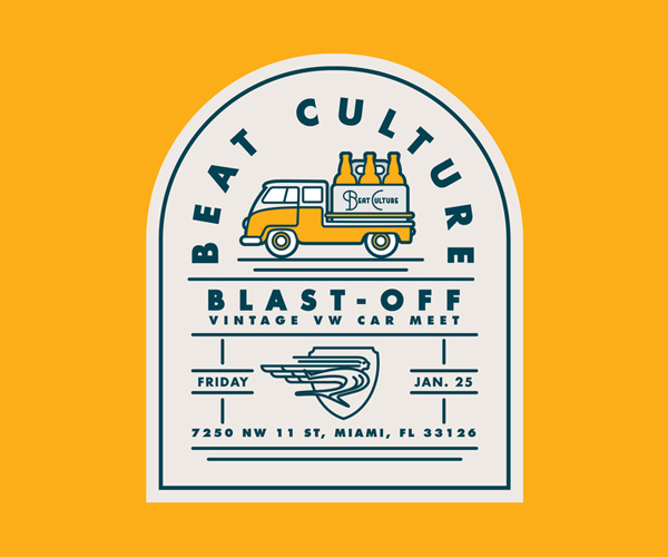 Beat Culture Badge Logo