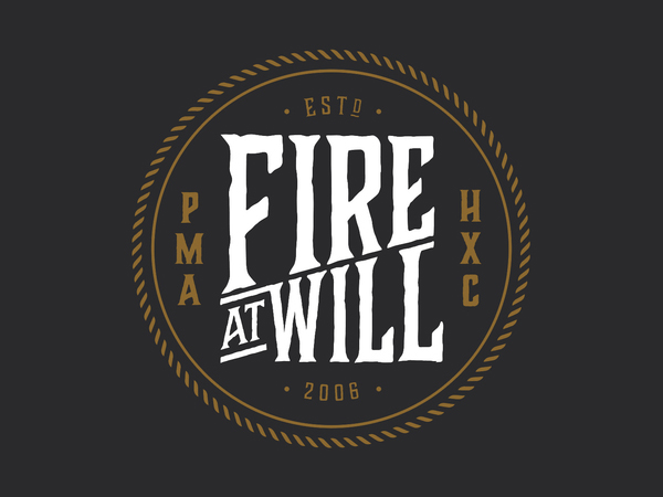 Fire At Will Badge Logo