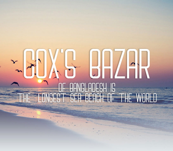 Coxs Bazar Free Font Design