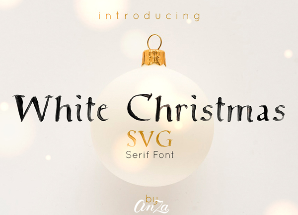 White Christmas Free Font