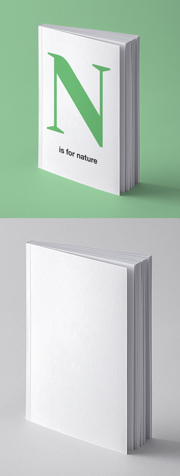 Free Book Perspective Mockup Template