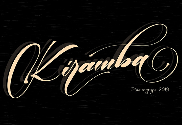 Kiramba Script Free Font