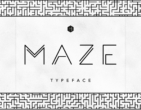 MAZE Free Font