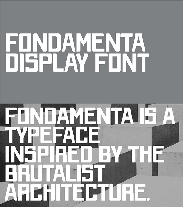 Fondamenta Free Font