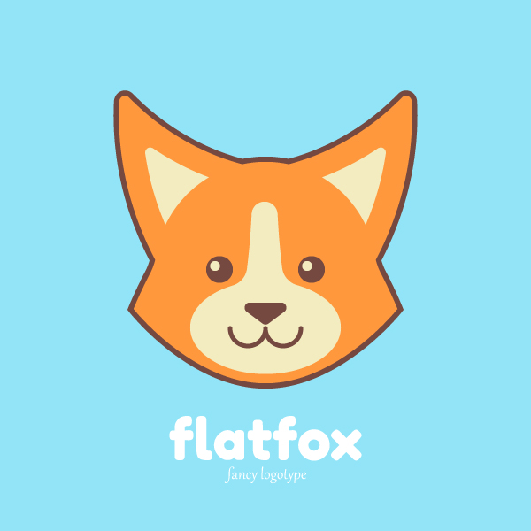 How to Create a Simple & Cute Fox Logotype in Adobe Illustrator