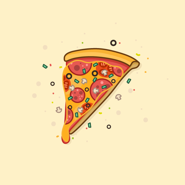 Learn How to Create a Delicious Pizza Slice in Adobe Illustrator Tutorial