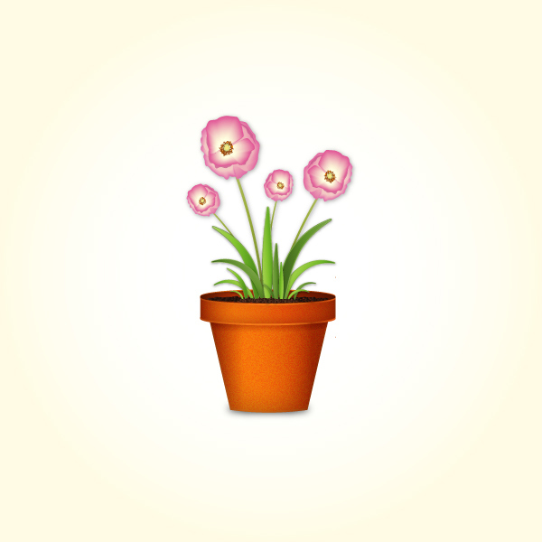 How to Create a Flowerpot in Adobe Illustrator