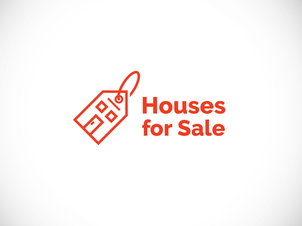 Houses For Sale Logo by Tamara Stantic
