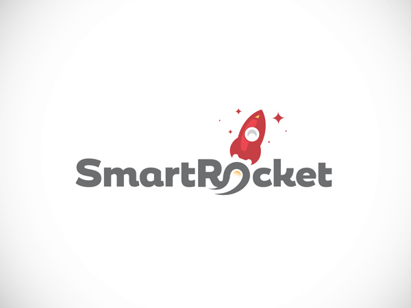 Smart Rocket mobile crowdsourcing app logo by Jack Seeds