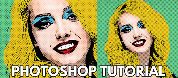 How to Create Pop Art Portrait Photoshop Tutorial