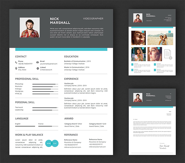 Creative Professional CV And Resume Template