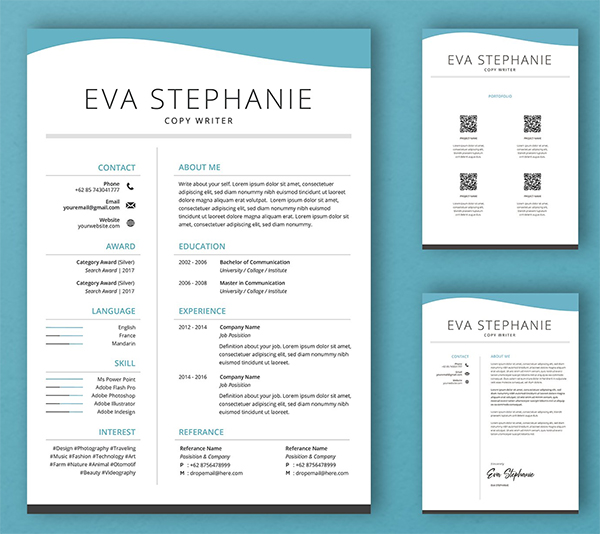 Creative and Awesome Resume Template