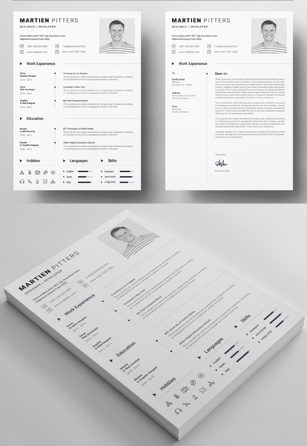 Awesome Clean Resume Template