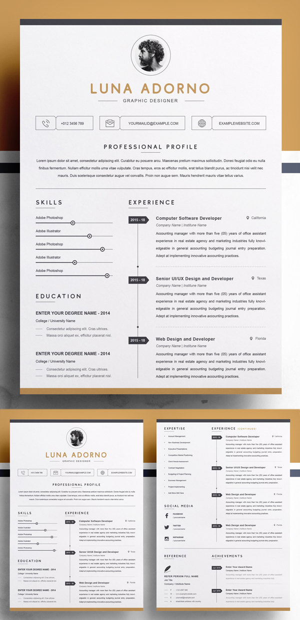 Professional & Clean Resume Template