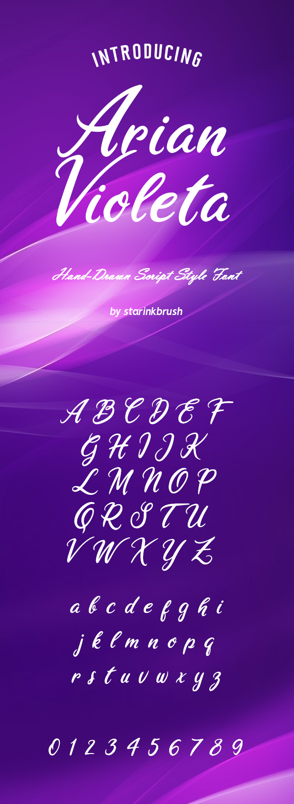 Ariana Violeta Free Font Design