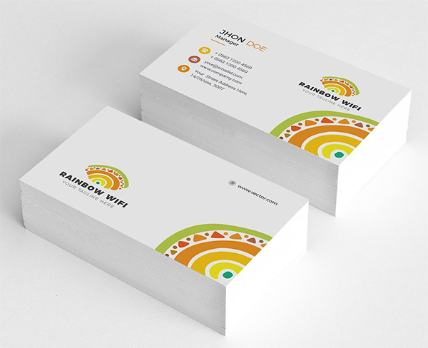 Clean Business Card Design