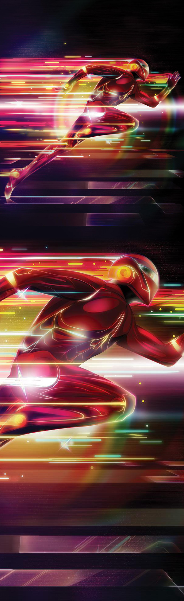 How to Create a Flash Superhero in Photoshop Tutorial