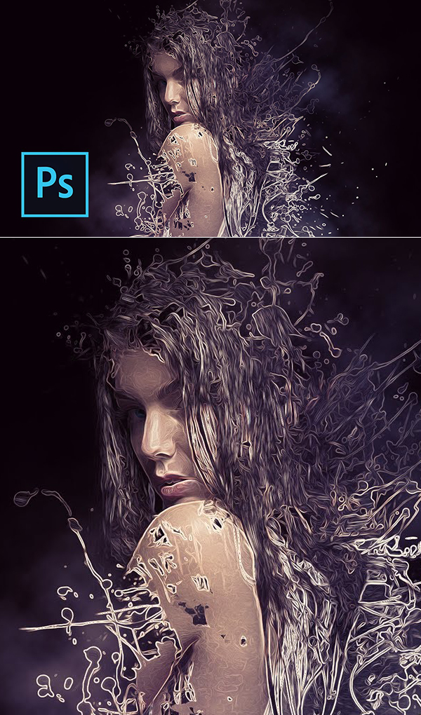 Learn How to Create Powerful Fracture Effect using Photoshop Tutorial