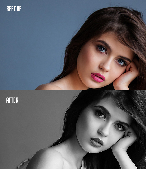 How to Professionally Convert Images to Black and White in Photoshop Tutorial