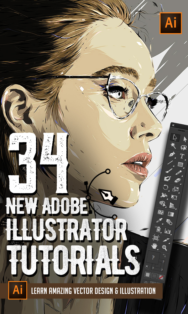 Illustrator Tutorials: 34 New Vector Tuts to Learn Drawing and Illustration