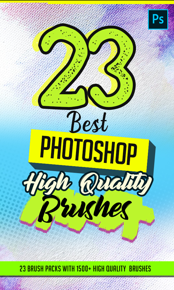 23 Best High Quality Photoshop Brushes