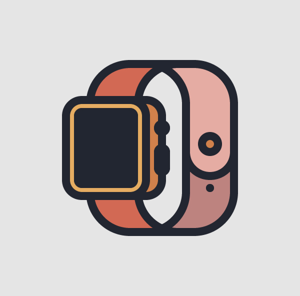 How to Create a Smartwatch Icon in Adobe Illustrator Tutorial