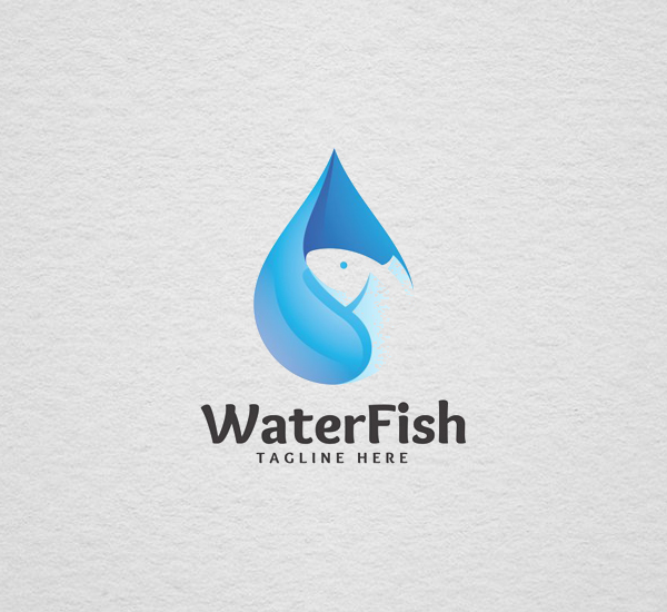 Water Fish - Logo Template Design