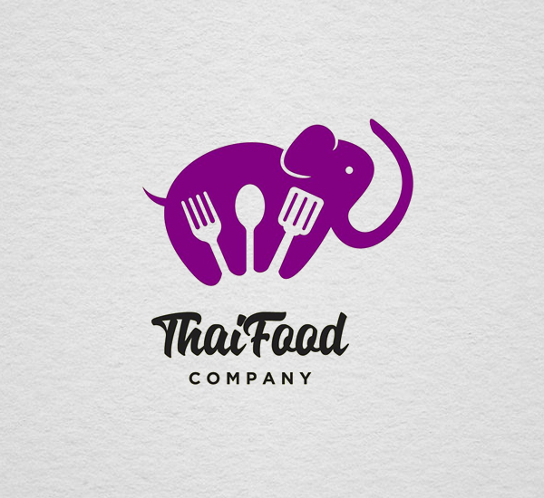 Thai Food logo Design