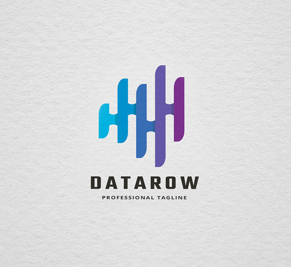 Data Row Logo Design
