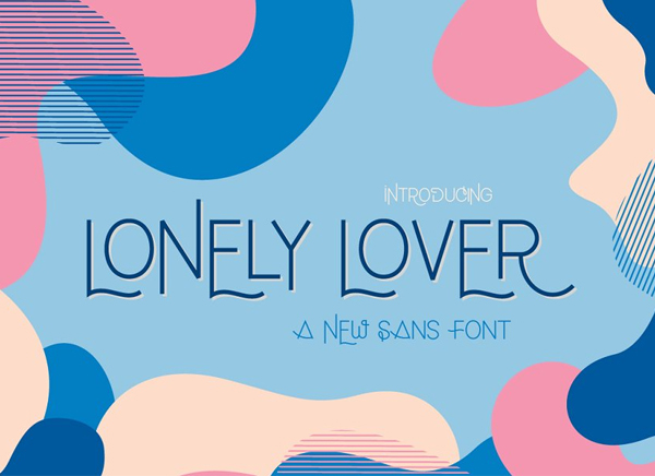 Lonely Lover Free Font