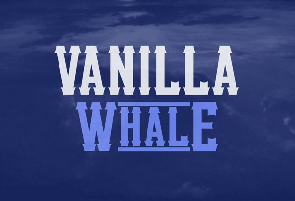 Vanilla Whale Free Font