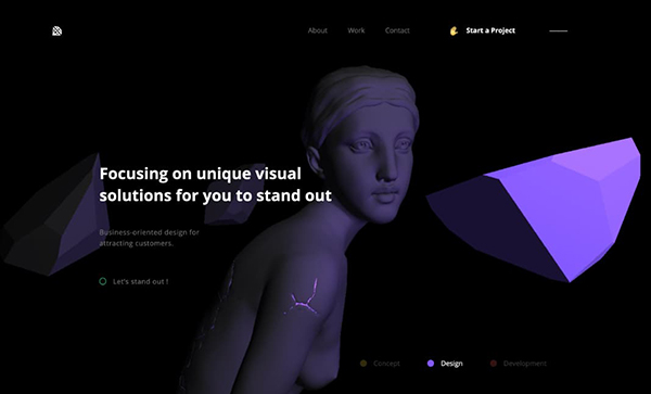 50 Creative Website Designs with Amazing UIUX - 13