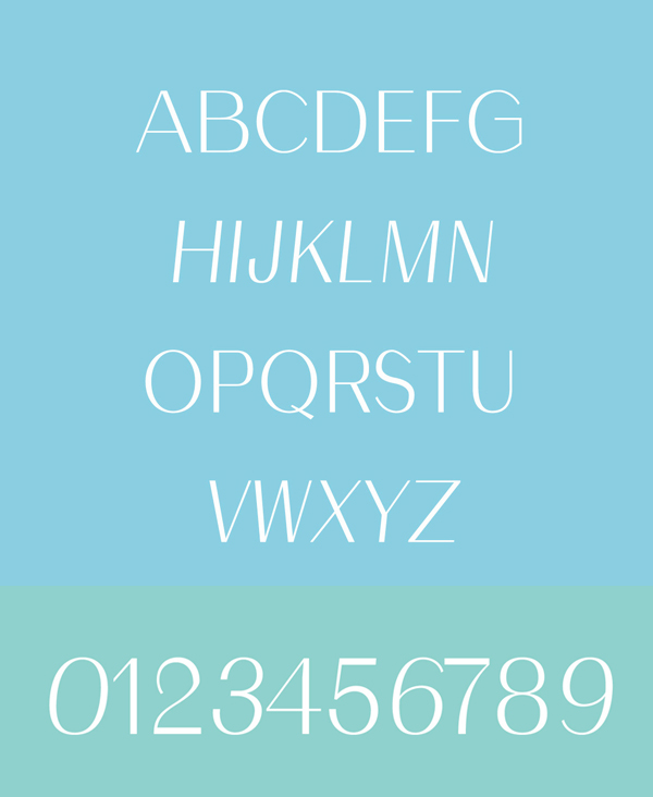 Malak Free font letters