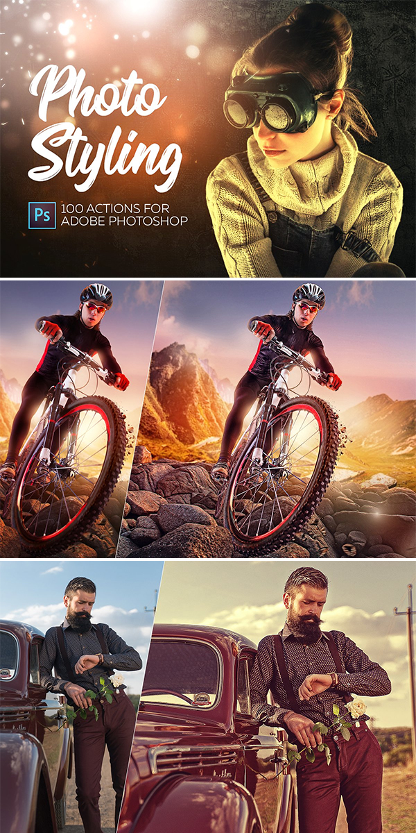 Photo Styling - Photoshop Actions