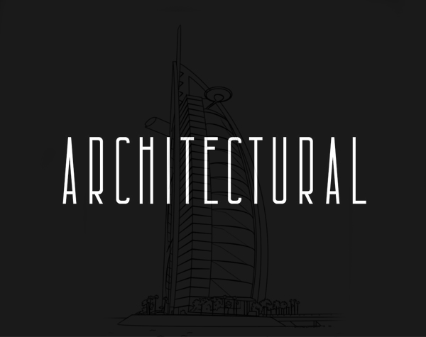 Architectural Free Font