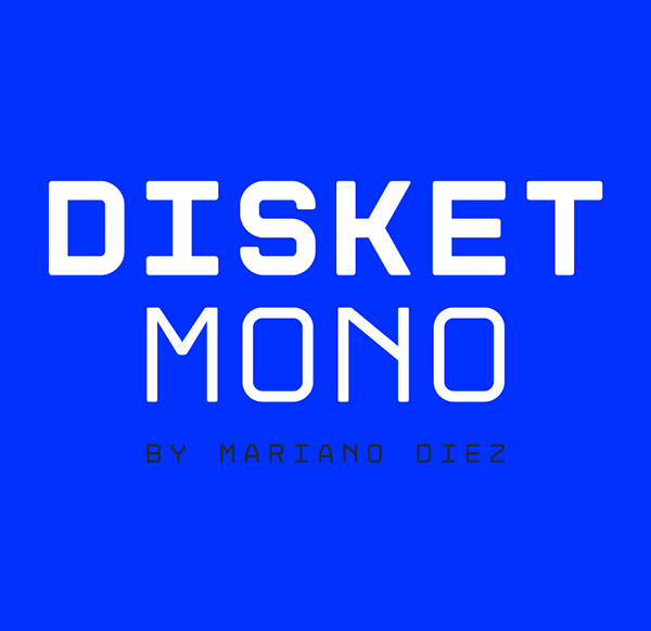 Disket Mono Free Font