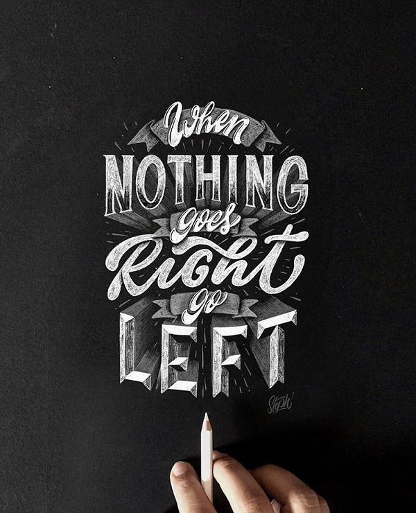 45 Remarkable Lettering and Typography Designs for Inspiration - 39