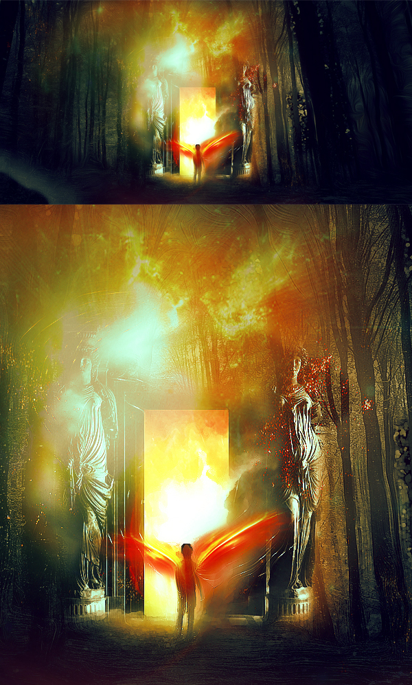 Create Portal to Another Realm Photo Manipulation in Photoshop