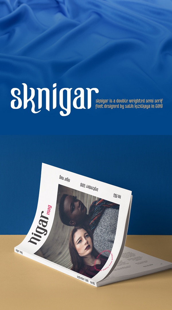 SK Nigar Free Font