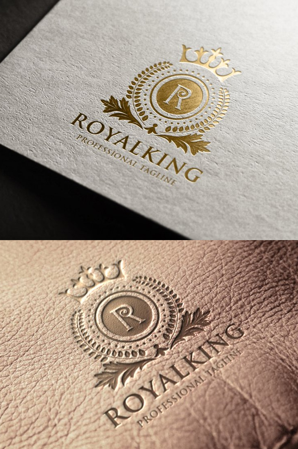 Royal King Letter R Logo - 1