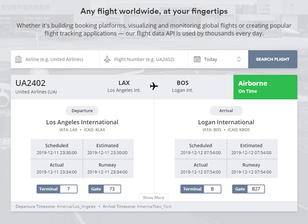 Features of Aviation Stack API