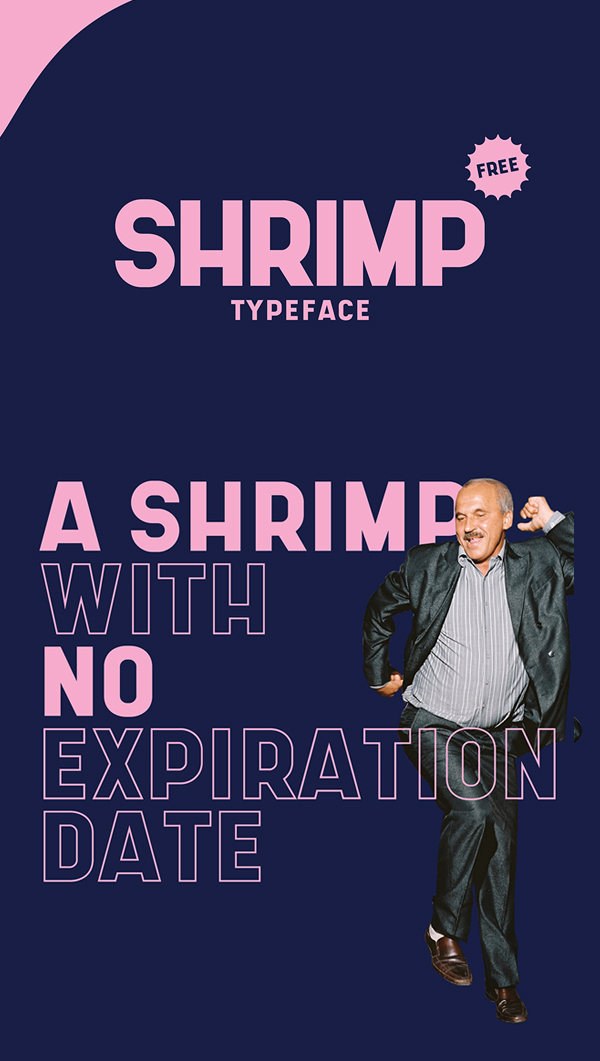 SHRIMP Free Font